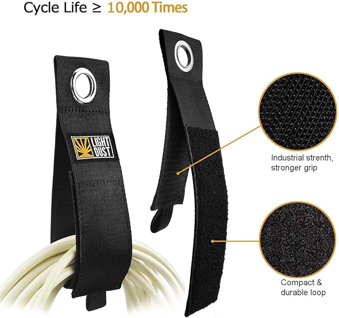 22PCS Heavy Duty Storage Straps Garage Hooks Tool Organizers and Fastening Straps Cord Wrap Keeper, Cable Straps for Cords, Hoses, Rope, RV, Boat, Garage Storage and Organization