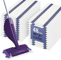 AIR U+ Disposable Mop Pad Refills for Swiffer Wet Jet Mops, Thickned and Absorbent Wet Pads Refill, 48 Count