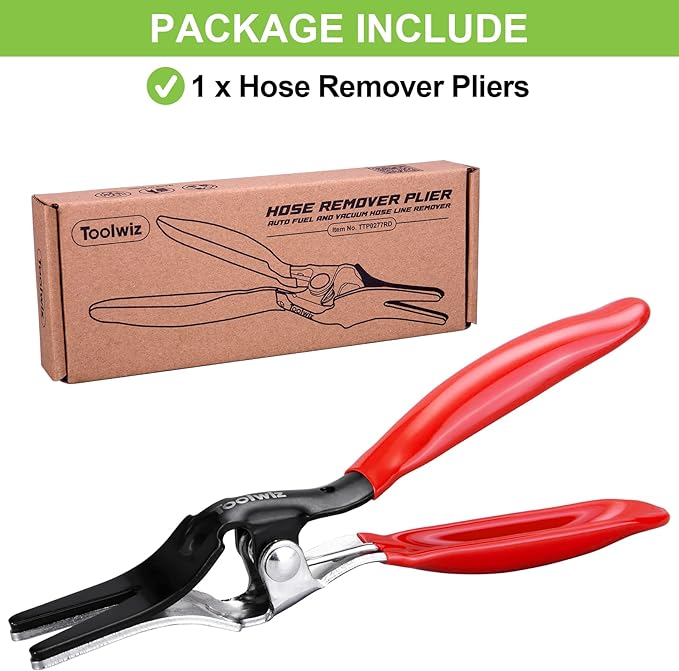 Toolwiz Automobile Hose Removal Pliers, Auto Fuel, and Vacuum Line Tube Hose Remover Pliers, Separator Tools Pipe Repairing Tool for Marine, Oil, Hosepipes Vehicle