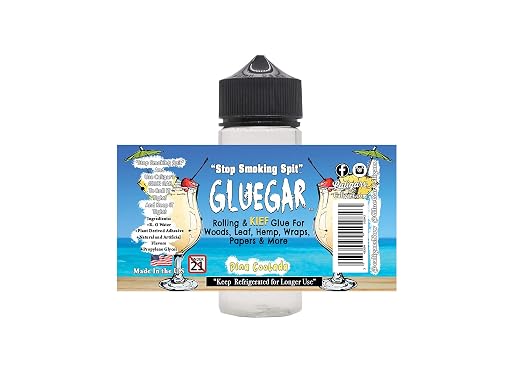 Caligars GlueGar- 4oz - 1 Gallon Size Bottles ((Pina Colada, 4 oz)