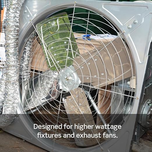 Leviton Countdown Switch for lights, attic, heaters, pool pumps, 15-30 min, 1-2 hour, Neutral Wire Required, 20A, 1 HP/16A Fan/Motor, Single Pole, Multi-Way or Multi-Timer, DT202-1LW, White