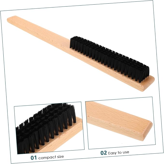 FRCOLOR 5pcs Laundry Scrubbing Brush Multi-Purpose Lint Removing Duster for Clothes Coats and Hats Bristles for Gentle Cleaning of Blankets and More