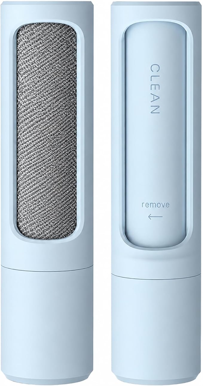 Pet Life ® 'Orotund' Magical Rotating with Chamber Lint Brush Personal Home Use and Cat or Dog Pet Lint Hair Remover Brush