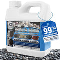 Mulch Glue for Landscaping - 32oz Strong Adhesive Rock Glue for Pea Gravel, Non-Toxic Weather-Resistant Mulch Anchor for Landscaping Rocks, Pebbles, Wood and Pine Straw