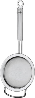 Rösle Stainless Steel Fine Mesh Tea Strainer, Round Handle, 3.2-inch