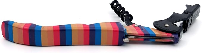 Pulltap's Genuine Collection Lined 900 Waiter's Corkscrew – Double-Hinged Wine Key with Sliding Foil Cutter – Patented Design – Made in Spain – Ralla Color