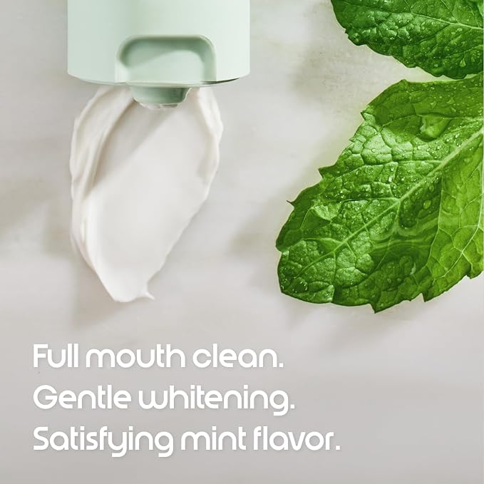quip Daily Strengthening Anticavity Toothpaste - Fights Cavities - Strengthens Enamel - Gently Whitens - No SLS - Dentist-Recommended Full-Mouth Clean - Mint Flavor - 3.5oz - 3pk