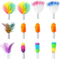 ORSDA 12Pcs Feathers Replacement and Soft Furry Accessories ONLY Fits Cat Toys, Interactive Toys for Indoor Cats-NOT fits for Other Brand Toys