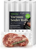 Vacuum Sealer Bags 3 Rolls 11"x16' Freezer Bags | Commercial Grade, BPA Free, Customized Size, Sous Vide Cooking, Puncture Prevention, Kitchen Essentials, Kitchen Gadgets