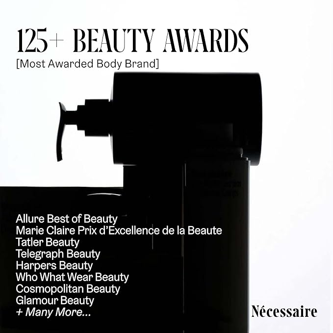 Nécessaire The Body Wash Eucalyptus — Multi-Oil Shower Gel Body Wash for Women + Men. Non-Comedogenic + Hypoallergenic for Sensitive Skin with Niacinamide. 8.4 fl oz.