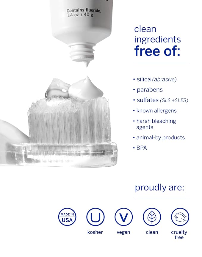 Supersmile Whitening System, Toothpaste + Accelerator, Original Mint | Calprox® 2-Step Whitening System, Whitens Up to 7 Shades in 7 Days, RDA 65 Low Abrasion, Veneer Safe, Cavity Protection