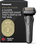 Panasonic ARC5 PRO Electric Razor for Men, Wet/Dry 5-Blade Foil Shaver for Thick Beard & Stubble, 20D Flexible Head, Enhanced Beard Sensor, Pop-Up Trimmer – ES-L550WS