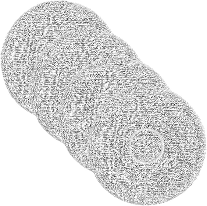 4/10 Pcs Mop Cloths，Compatible For Xiaomi，S40 Pro/OV71GL Robot Vacuum Cleaner Accessories For Pro/OV71GL Washable Reusable Mop Cloth Kits(SET2)