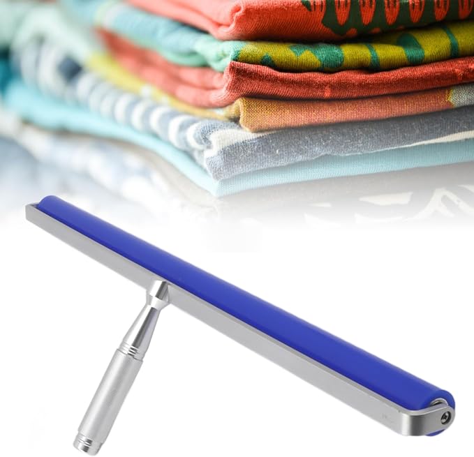 Dust Remover Roller, Silicone Manual Sticky Roller 28mm Low Viscosity 310D Washable Metal Handle for PCB LCD Screen Film Cleaning Workshop Kitchen Hair Lint Dust (20 Inch)