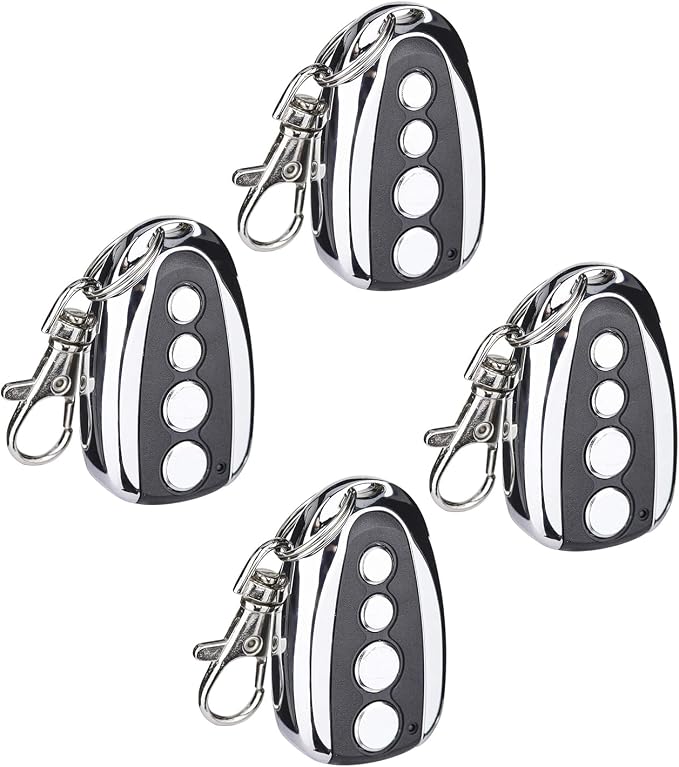 CO-Z Remote Control for Automatic Sliding Gate Opener Hardware, Electric Rolling Driveway Gate Opener Closer Security Kit Remote 4PCS