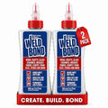 Weldbond Multi-Surface Glue Non Toxic for Mosaic Wood Craft 5.4oz (2 Pack) | Non Toxic Glue Dries Crystal Clear Heavy Duty Adhesive Glue for Craft, Ceramic, Wood Working, Glass, Porcelain, Tile and more
