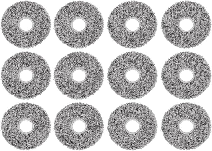 Mop Cloths Dust Bag Replacement，Compatible For Xiaomi，5 Pro/OV21CN/X10 Plus/X20 Plus/M30S/M30 Pro Mop Rags Bags Robot Vacuum Cleaner Parts(SET5)