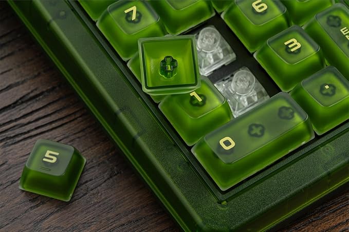 8BitDo Retro 18 Mechanical Numpad, Supports Calculator Mode, Bluetooth/2.4G/USB-C Numpad for Windows and Android - Xbox Edition