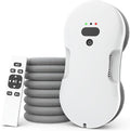 Window Cleaning Robot, Automatic Window Cleaner Robot with Dual Spray, Edge Detection, Intelligent Path Planning, 3000pa Strong Suction, Anti-Drop Protection for Glass