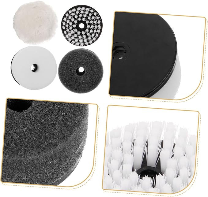 minkissy 5sets 4pcs Shoe Cleaning Kit Polishing Brush Dust Brush for Care Versatile Accessories for Shoe Sole Cleaner Boot Mud Removal and Shine Maintenance 4pcs*5