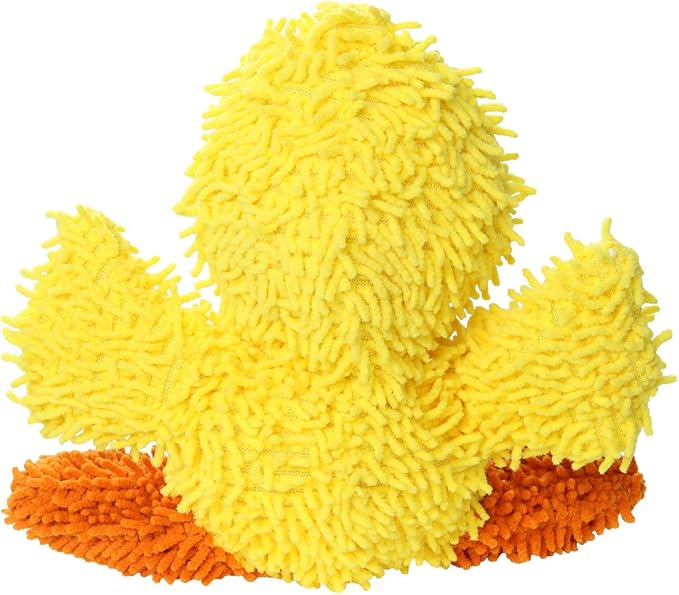 MIGHTY® 2 Pack Microfiber Medium Duck Dog Toys | Ultra Durable Plush Toy with Multiple Layers & Reinforced Seams , Washable and Floats , Mighty® Construction