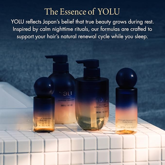 YOLU - Zombie Cell Detox Scalp Shampoo - Japanese Salon Quality Rejuvenating Hair Cleanser -scalp concerns, Straight, Frizzy, wavyr - Neroli & Jasmine, 10.1 fl oz