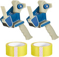 2 Inch Packing Tape Dispenser Gun, Heavy Duty Box Sealer | Side loading heavy duty dispenser for shipping, moving, warehouse packaging and box sealing.