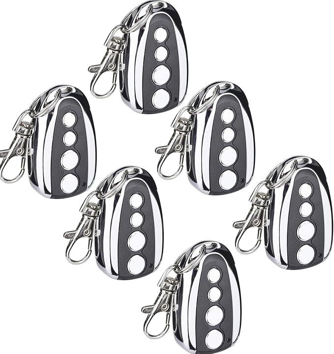 CO-Z Remote Control for Automatic Sliding Gate Opener Hardware, Electric Rolling Driveway Gate Opener Closer Security Kit Remote 6PCS