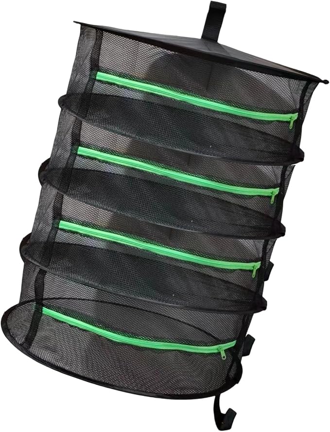Simple to Open Drying Fabric Bag for Better Ventilation When Storing Foods or Drying Wet Laundry Outdoor Net