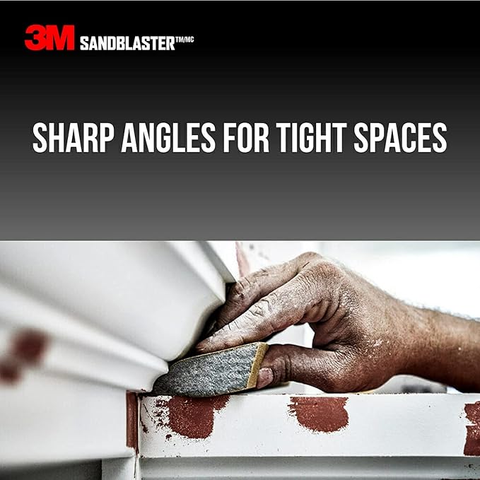 3M 20907-320 320 Grit Sandblaster™ Between Coats Sanding Sponge Block
