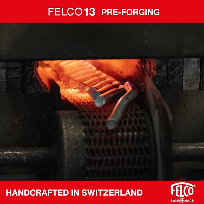 Felco F-13 Pruning Shears – 10.6" Garden Clippers with Dual-Hand Use & 30mm Cut | Hand Pruners for Gardening | Garden Tool Cutter with Bypass & Anvil Blades, Forged Aluminum Handle, Large Hand Fit
