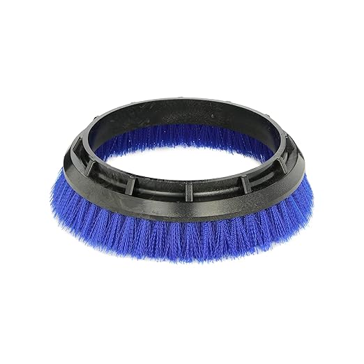 Oreck Commercial 237058 Crimped Polypropylene Scrub Orbiter Brush, 12 in. Diameter, 0.02 in. Bristle Diameter, Blue Scrub Brush, Use with ORB550MC Oreck Commercial Orbiter Hard Floor Cleaner Machine
