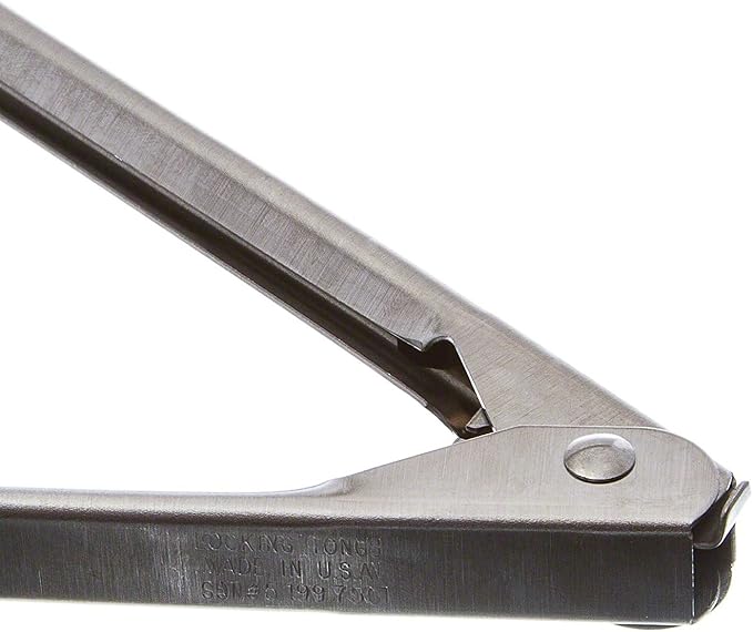 Edlund - 9 inch heavy duty stainless steel restaurant tongs with Lock - 4409 HDL - 2 pack