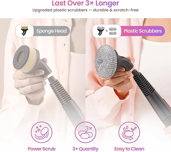 Schenley 19-in-1 Steam Mop Dual-Rod Design with Detachable Handheld Steamer for Walls, Grouts, Hard Floors, Tiles, includes Multi-purpose Accessories, Washable Microfiber Pads and Disposable Pads