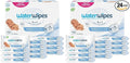 WaterWipes Sensitive+ Newborn & Baby Wipes, 3-In-1 Cleans, Cares, Protects, 99.9% Water, Unscented & Hypoallergenic, 60 Count (Pack of 24)