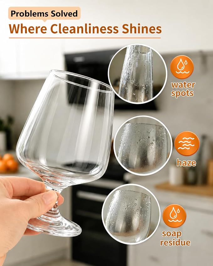 Wine Glass Cleaner Polisher Washer Machine for Home kitchen Sink with Eco-Friendly Brush Head Quick Polish&Clean Beer Whiskey Highball Glassware polishing kit 600 RPM