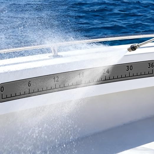 HZshark EVA Foam Fish Measuring Board, Fish Ruler with 3M Self-Adhesive Backing, 36" Fishing Tape Measure for Boats Sailboats Yachts Kayaks