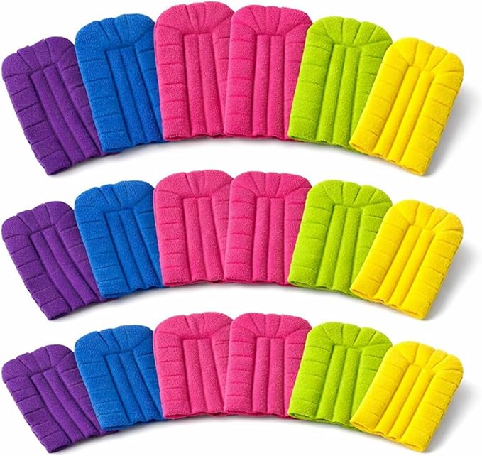 360° Electrostatic Duster Refills, Reusable Washable Microfiber Dusting Covers for Daily Home Cleaning, Soft Replacement Sleeves for Multi-Surface Use (15PCS)