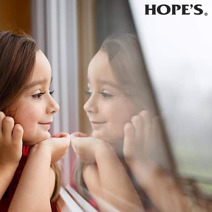 HOPE'S Perfect Glass Cleaner, Streak-Free, Ammonia-Free Window, Mirror, Screen, and Shower Door Cleaner, Indoor and Outdoor Glass Surfaces, 32 Fl Oz Spray Bottle and 67.6 Fl Oz Refill, Pack of 4