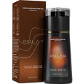 Polar Haircare - Medium Brown Shampoo Hair Dye for Women & Men, Semi Permanent Color Cleanser for Gray Coverage, Vegan Instant Tint Formula, Fast Acting Medium Brown Shade, 6.76 Fl Oz, Easy Home Use