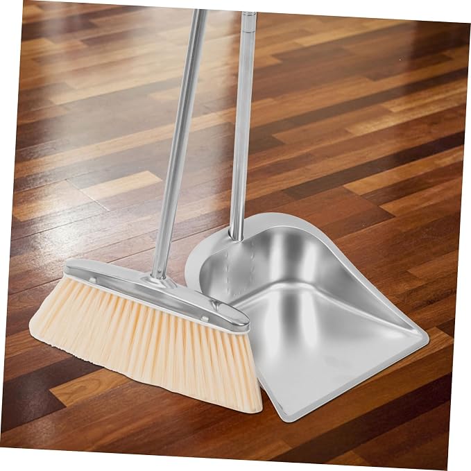 BESTYASH 1Set Broom and Dustpan for Home Cleaning Room Cleaning Shovel with Long Handle for Easy Indoor Outdoor Use for and Housewarming