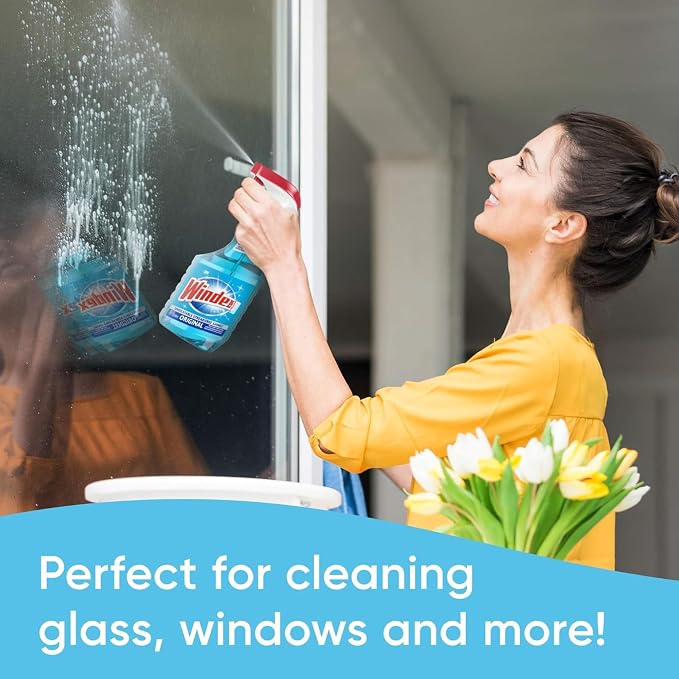 Windex 1 Gallon Refill, Glass Cleaner Refill Refill 1 Gallon Original