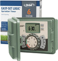 Orbit 57896 6-Station Outdoor Swing Panel Sprinkler System Timer