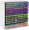Marker Organizer, 240 Slots Marker Storage Organizer, Marker Holder with Divider Art Marker Rack for Pens Colored Pencils Art Brushes Adjustable Pencil Holder for Desk Organizer