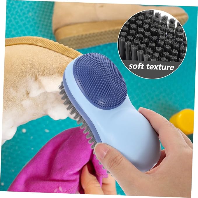 Healeved 10pcs Multi-use Bristle Brush for Laundry Scrub Cleaning Boar Bristle Brush Handheld
