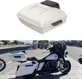 Advanblack Road Glide Tour Trunk Pack Bonneville Salt Denim Chopped Tour Trunk Pack Backrest Pad for '97-'25 Harley Touring Road King Street Glide Electra Glide CVO models