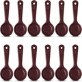 Carlisle FoodService Products Measure Miser Solid Measuring Spoon with Short Handle, 1.5 Ounces, Brown - (Pack of 12)