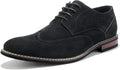 Mens Classic Cap Toe Dress Shoes Oxford for Office | Polished PU Outer Shell,Ventilated Comfortable Latex Insole. Formal Footwear Suited for Office Engagements ,Outings,Weddings