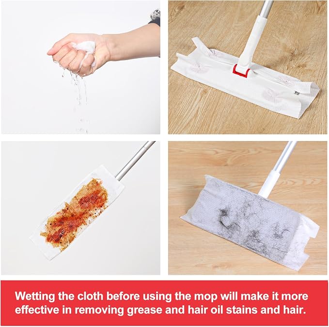 Dry Mop Refills - Multi Cleaning Cloths for Dusters