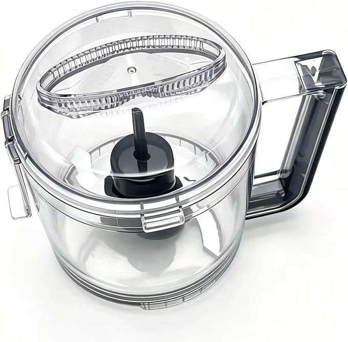 24-Ounce Work Bowl with lid, Reversible Stainless Steel Blade,Compatible with Cuisinart Mini-Prep Plus Food Processor, 24-Ounce Mini Food Processor to Chop Herbs, Vegetables, and Hard Cheese